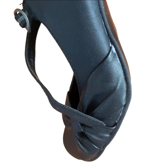 NWOT George black cone heel Mary Jane style with round toe size 7 1/2 - Picture 10 of 10